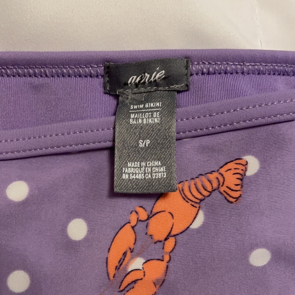 💜 Polka Dot - Lobster 🦞 Swim Bottoms - Picture 5 of 8